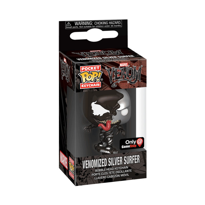 venomized silver surfer metallic gamestop